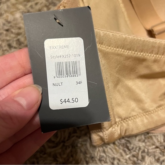 Frederick’s of Hollywood light nude exxtreme push-up bra size 34F - Picture 8 of 9